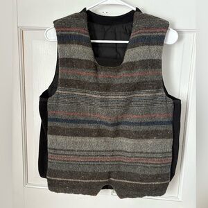 Kapital Nylon Quilted Kogin Liner Reversible Puffer Vest Size 1 / Extra Small XS